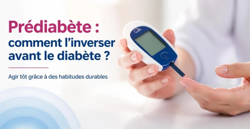 Prédiabète : comment l’inverser avant le diabète ?